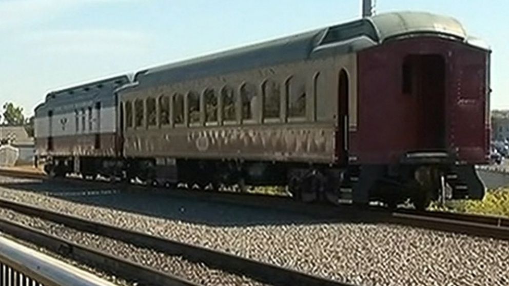 PHOTO: The Napa Valley Wine Train is apologizing to a women's book club after booting them from the train for allegedly being too loud in St. Helena, Calif. on Aug. 22, 2015. 