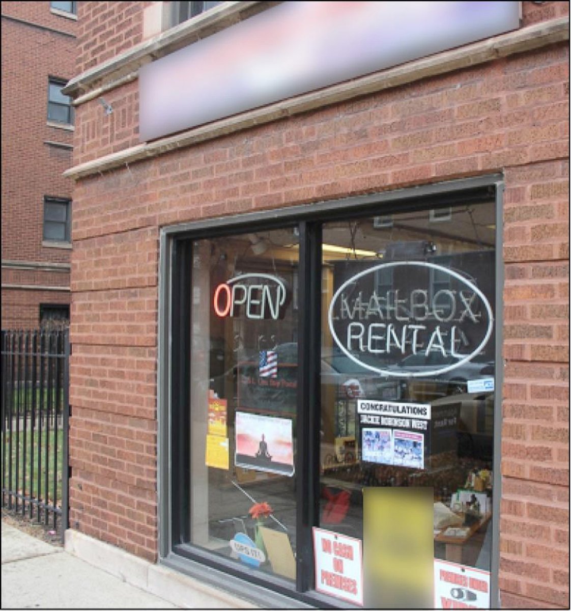 PHOTO: One healthcare provider listed this Mailbox rental store as a medical practice location in Chicago, IL. They had been paid approximately $592,000 by Medicare since December 2013.