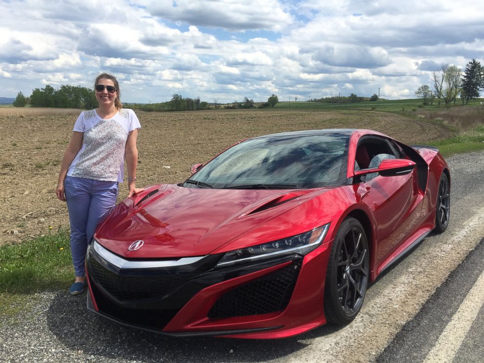 PHOTO: The Acura NSX is gorgeous, fast, cushy and a beast on the track.