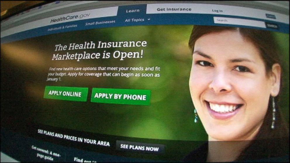 The Affordable Care Act website, of which a prior version is shown, has been subject to "a handful" of hacking attempts. 