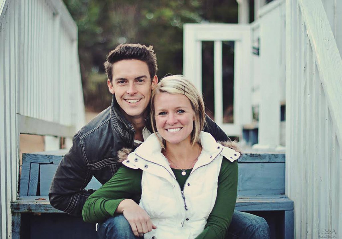PHOTO: Amanda Blackburn and her husband are pictured in this undated file photo.
