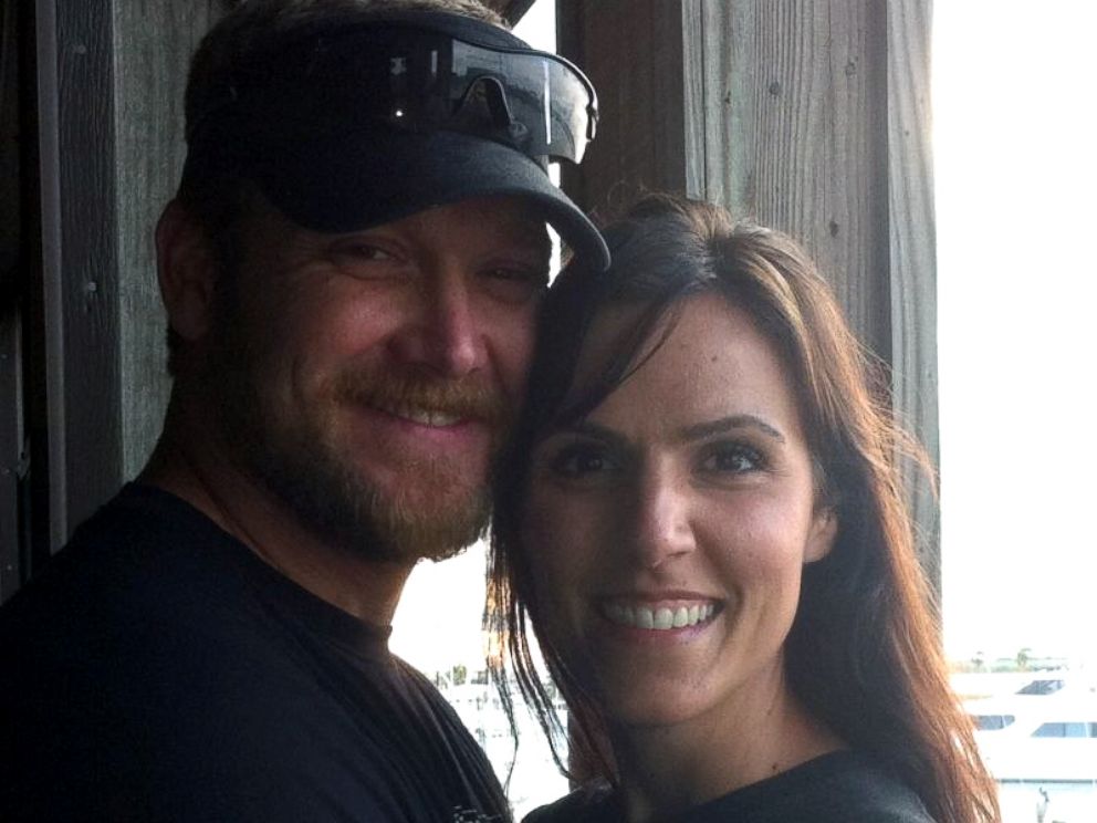 PHOTO: Taya and Chris Kyle were married on March 16, 2002.