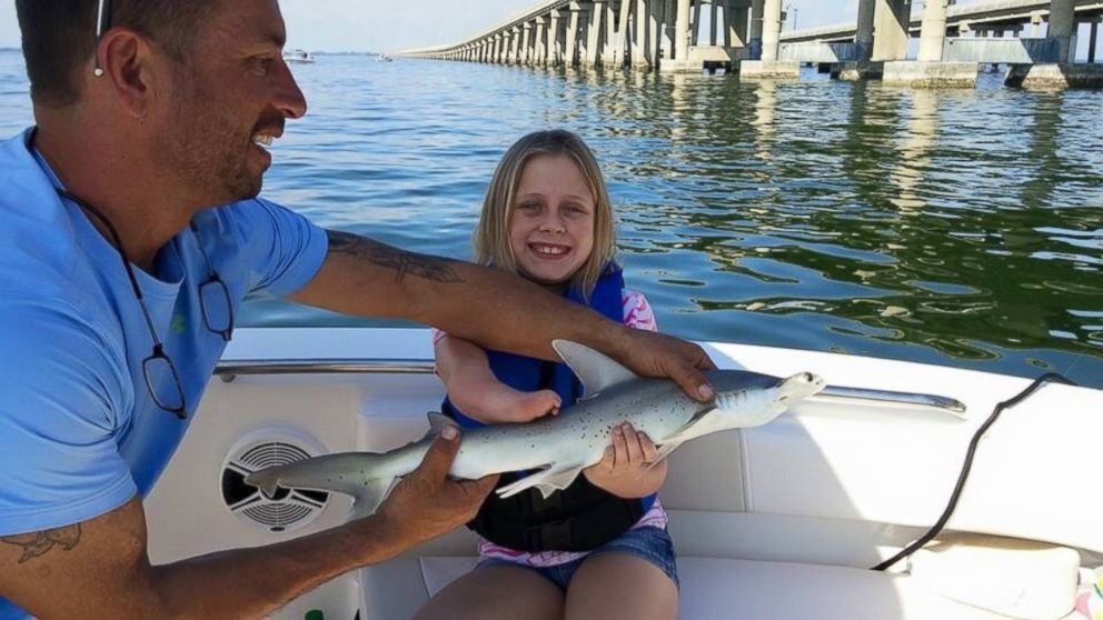 PHOTO: Anni Emmert, 10, was born without a right hand. She got a 3-D printed, bionic prosthetic from students at the University of Central Florida and Limbitless Solutions.