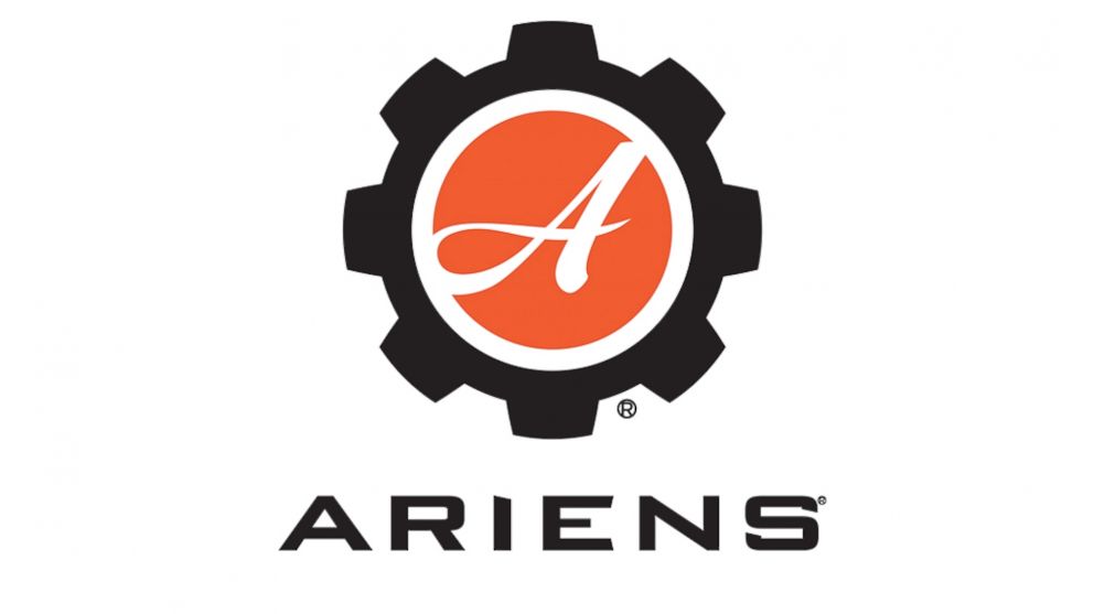 The logo for Ariens Company is seen here.