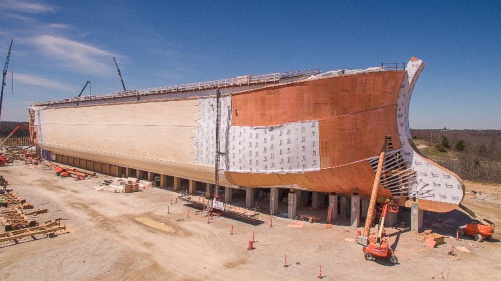 Massive Full-Scale Version of Noah's Ark Comes to Life in Kentucky ...