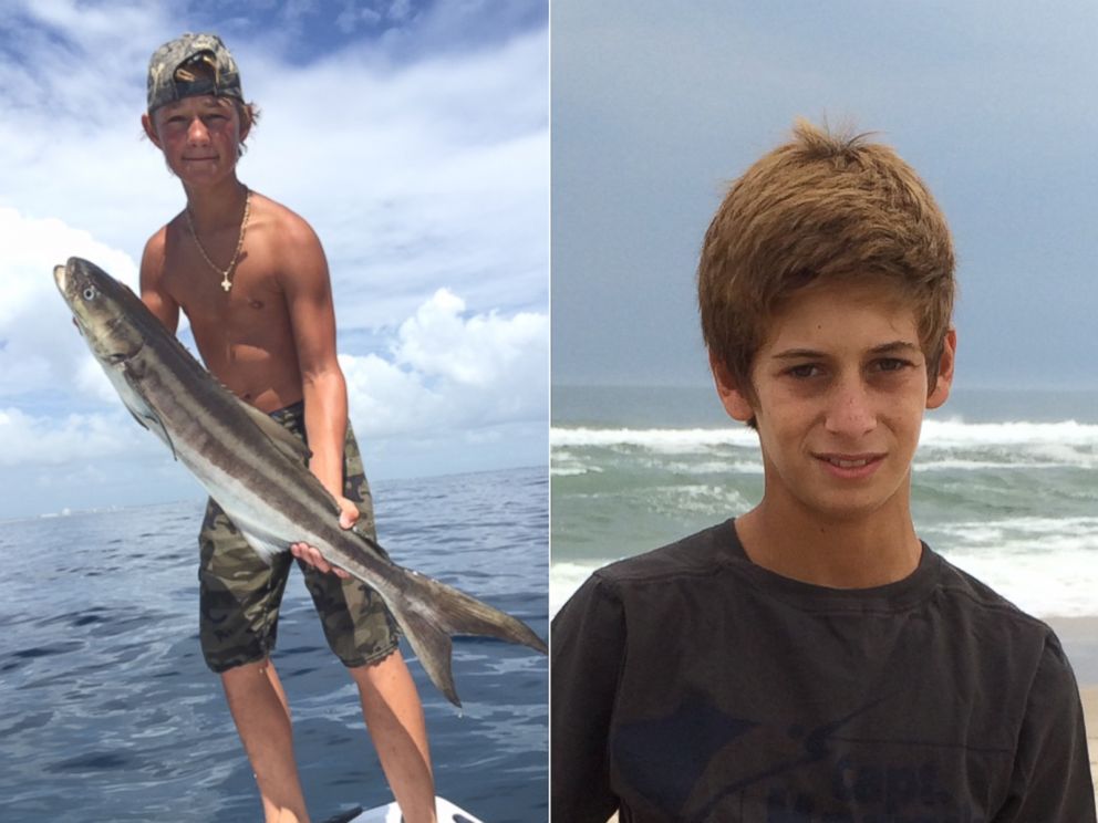 PHOTO: Pictured are Austin Stephanos, 14, and Perry Cohen, 14, who went missing on a fishing trip in Florida.