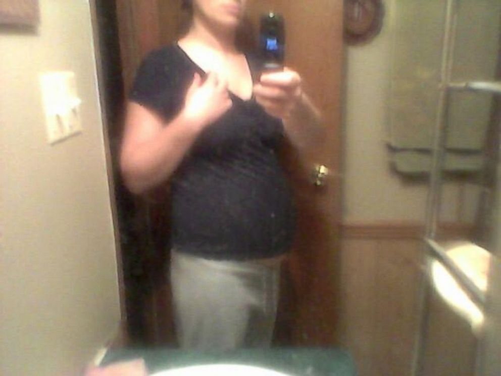 PHOTO: Photo of Heather Taylor, who pretended to be pregnant.