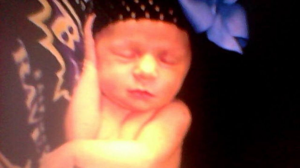 PHOTO: Mark and Tracy Dziekanski thought this was a photo of the baby girl they were going to adopt from Heather Taylor.