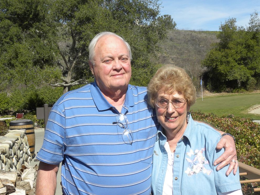PHOTO: Bernard Mills, 80, and his wife Carolyn Ogden, 75, are pictured here together in this handout photo.
