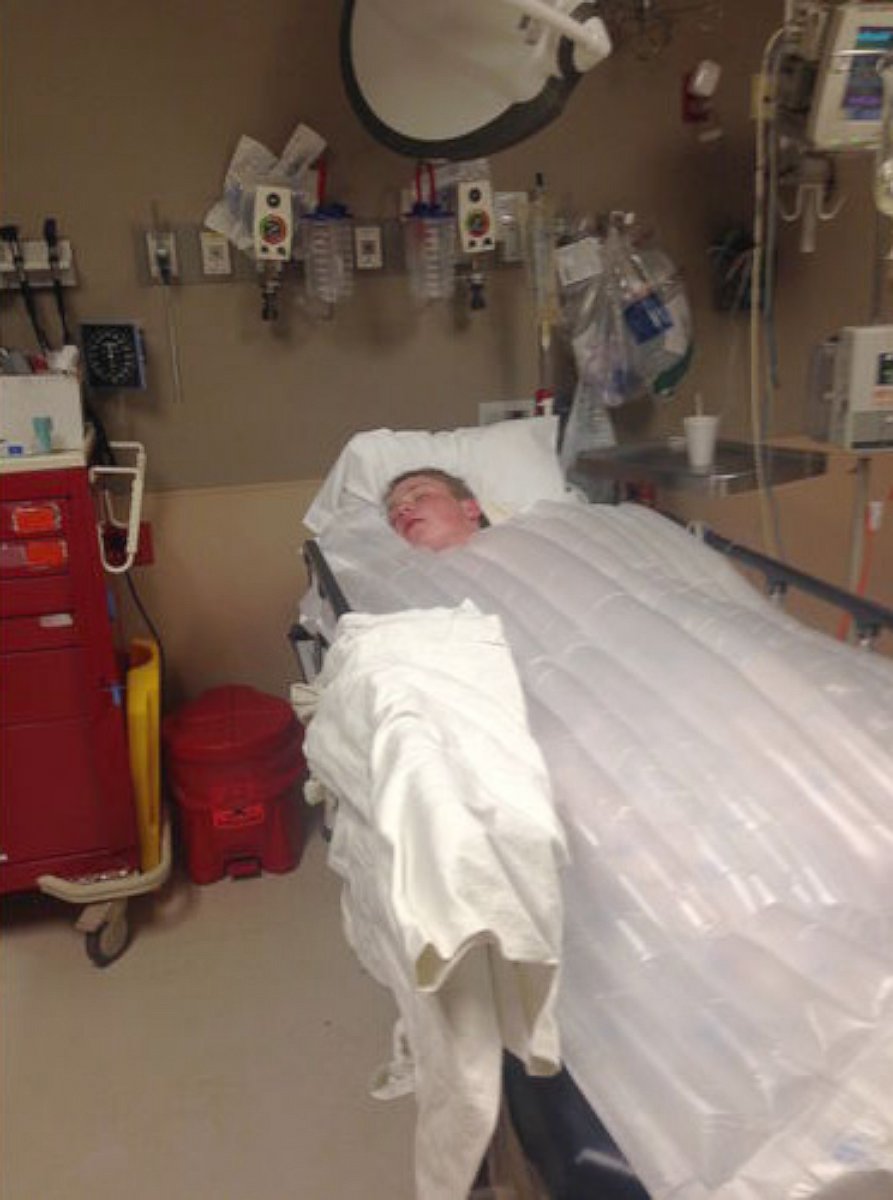 PHOTO: Brayden Neilson, 14, was found with signs of hypothermia after spending the night in the wetlands of Weber County.