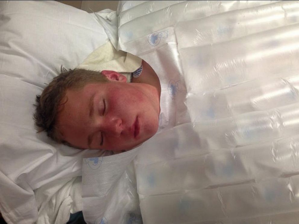 PHOTO: Brayden Neilson, 14, was found with signs of hypothermia after spending the night in the wetlands of Weber County.