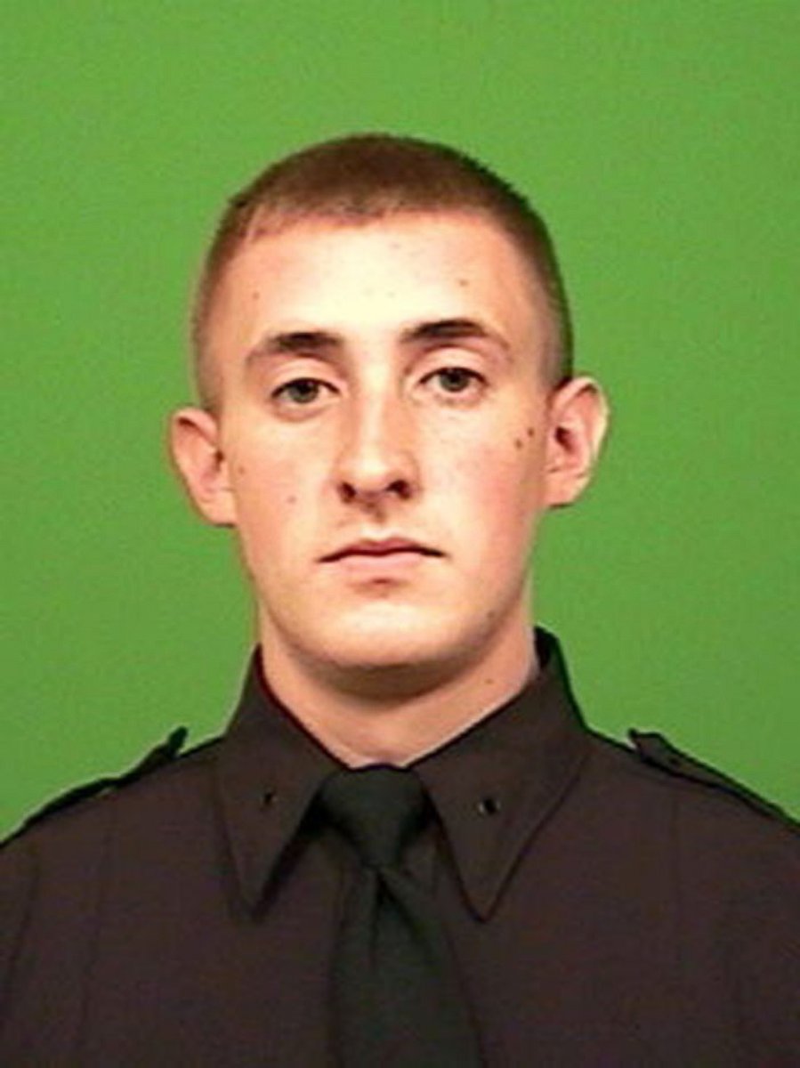 PHOTO: New York Police Department Officer Brian Moore died today after he was shot Saturday in Queens.
