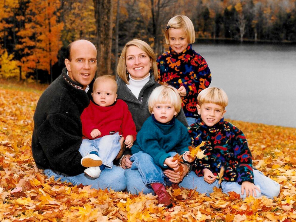 PHOTO: Cal Harris is seen with his family in this undated family handout.