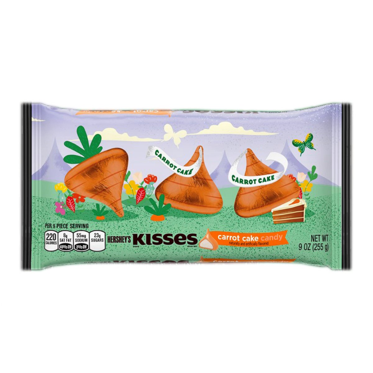 PHOTO: Hershey's has released new carrot cake-flavored Kisses for its Easter candy lineup.