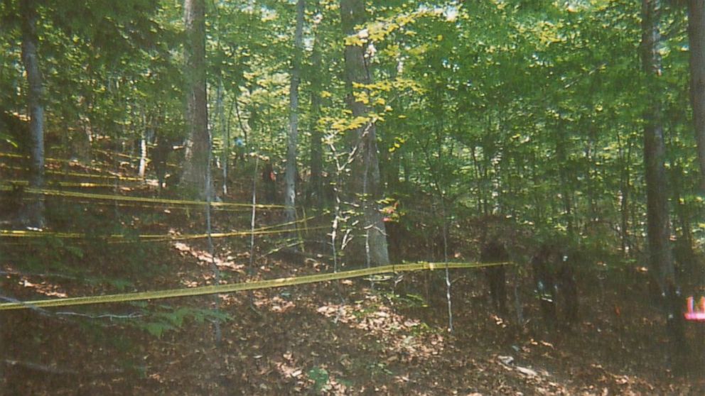 PHOTO: A photo from the crime scene shown at the Chandra Levy trial.