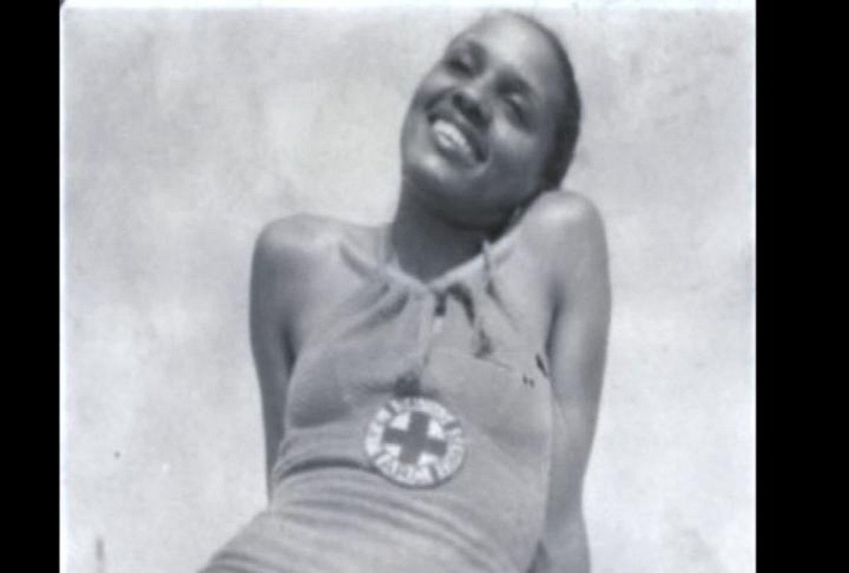 PHOTO: Burnece Walker Brunson was a cheerleader from 1934-35 at what was then Tennessee Agricultural and Industrial State College. 