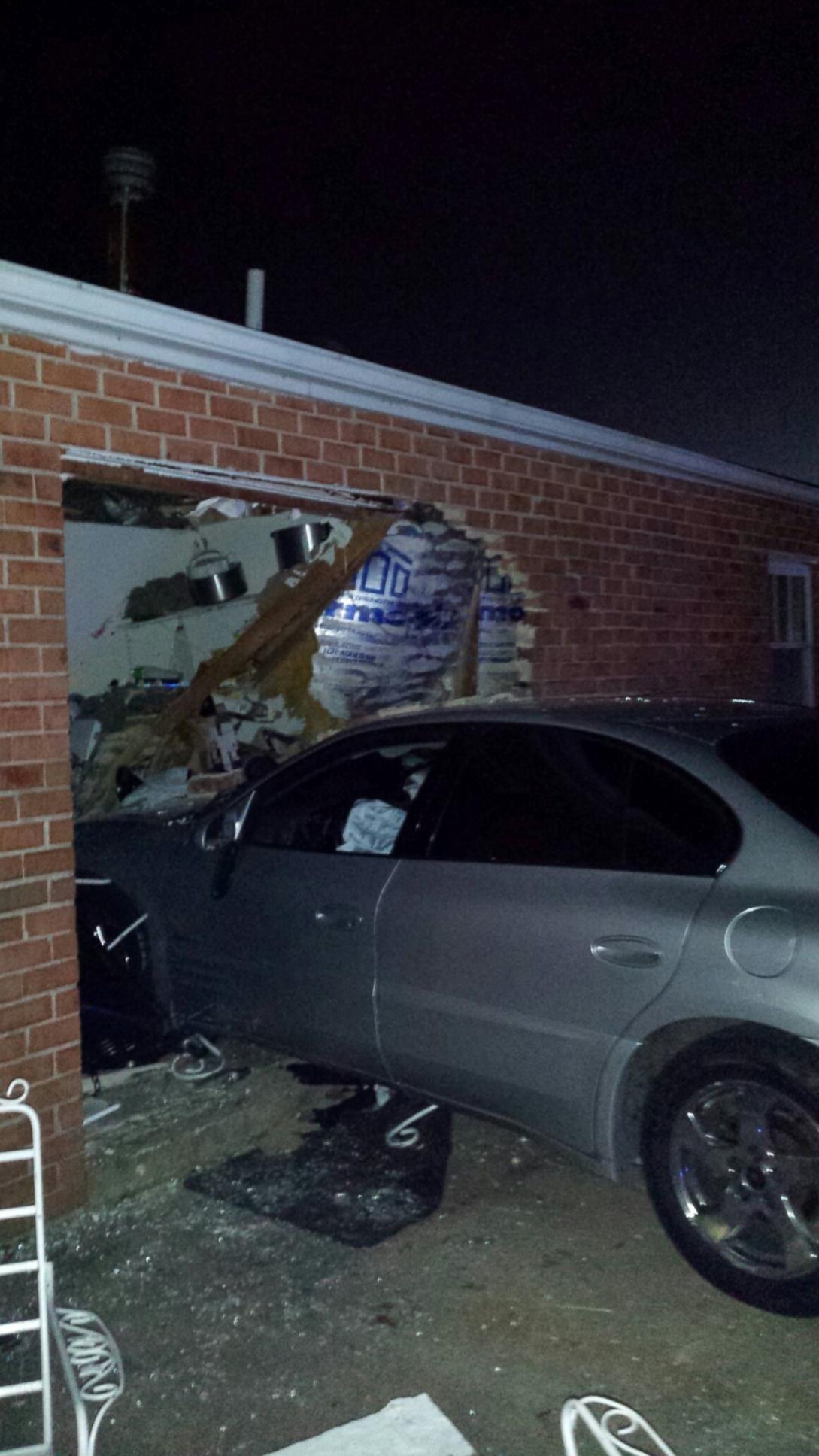 PHOTO: A 23-year-old driver was texting when he missed a turn and crashed into Salvador Mata Lopez's Delaware home, which he just bought last year. 