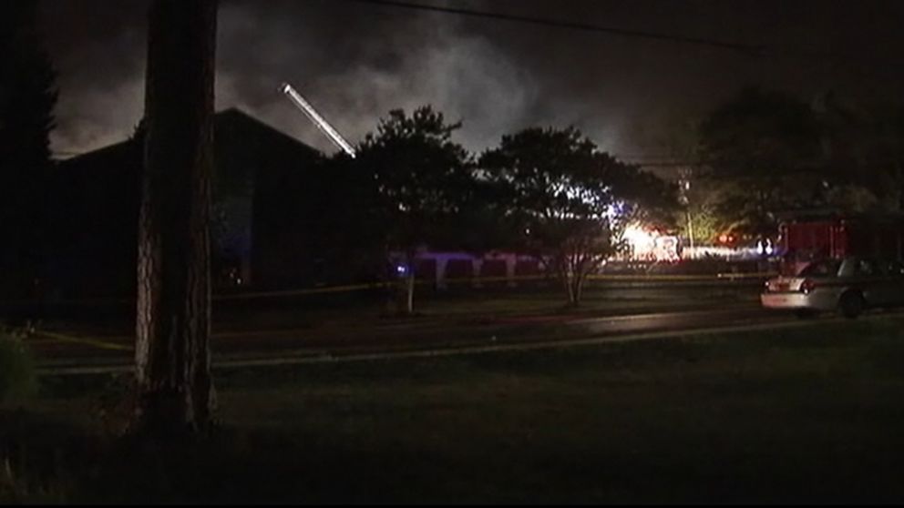 PHOTO: Investigators are now looking into a fire at a church in Charlotte, N.C. 