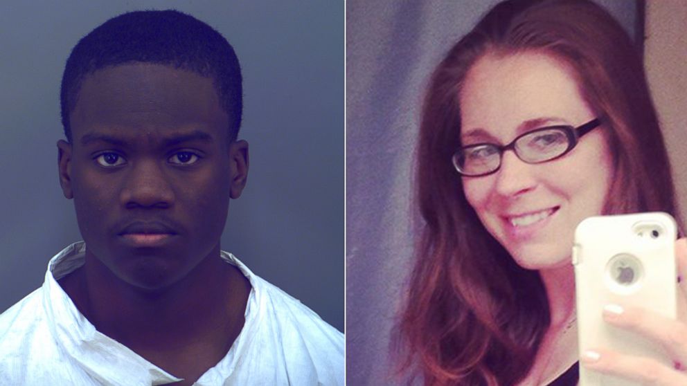 El Paso Police have arrested 19-year-old Corey Bernard Moss, left, on a charge of criminal attempted murder after he allegedly attacked a 31-year-old pregnant woman, Rachel Poole, right, inside her home. 