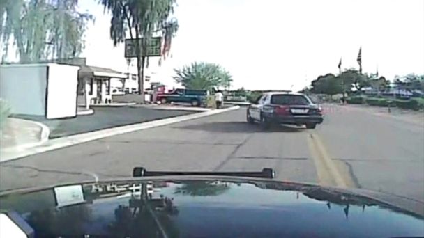 Watch Arizona Police Car Ram Suspect, Ending Day-Long Crime Spree - ABC News