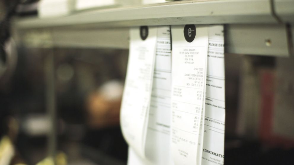 PHOTO: Take out orders at Eatery Restaurant in New York City, Jan. 26, 2015.