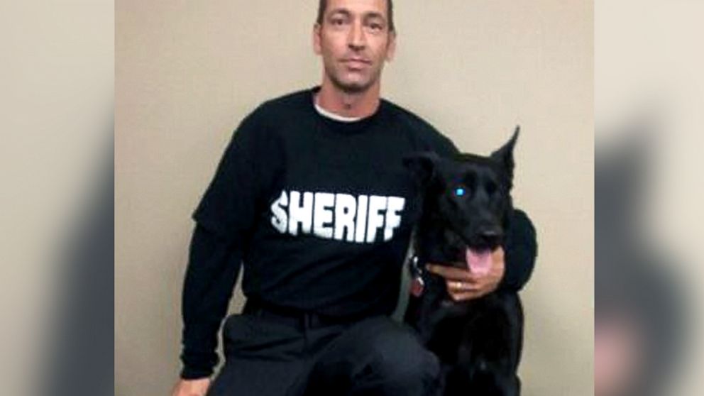 PHOTO: Lucas, a black Belgian Malinois, saved his handler, Deputy Todd Frazier, on Monday when the deputy was ambushed by three men in a remote location.