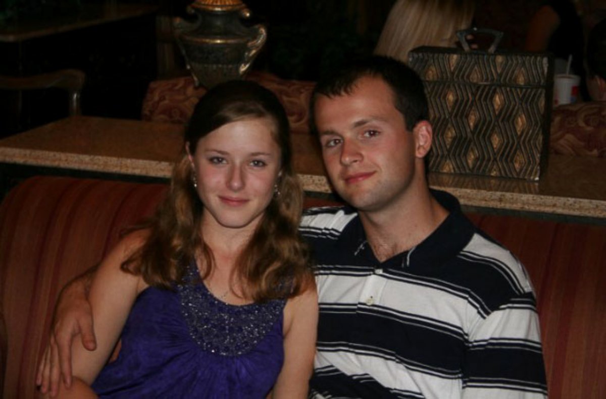 PHOTO: Erin Corwin poses with her husband, Lance Cpl. Jonathan Corwin, in an undated photo provided by her family.