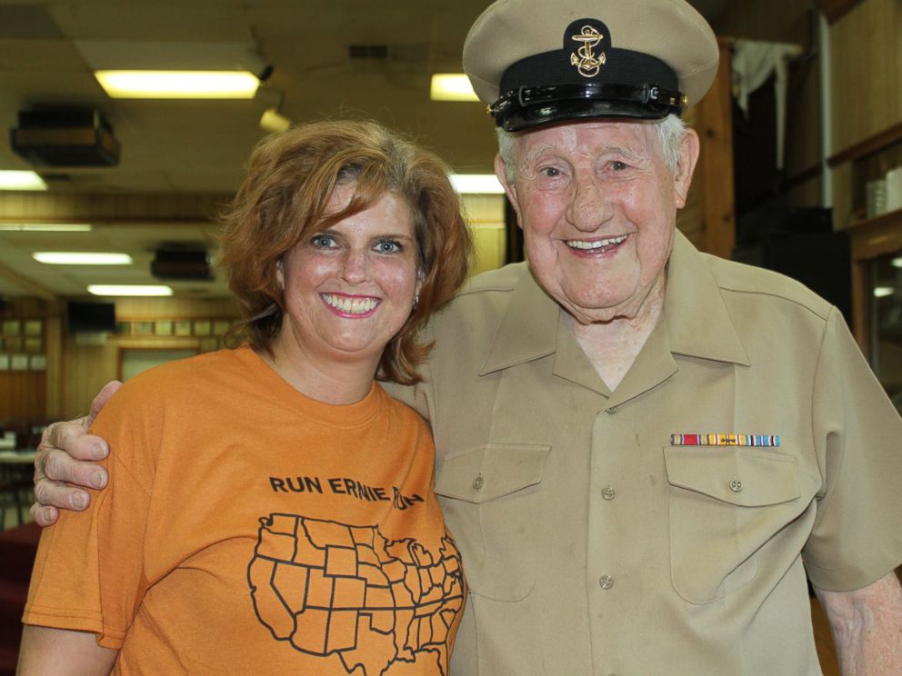 92-Year-Old World War II Veteran Attempting to Run Across America - ABC ...