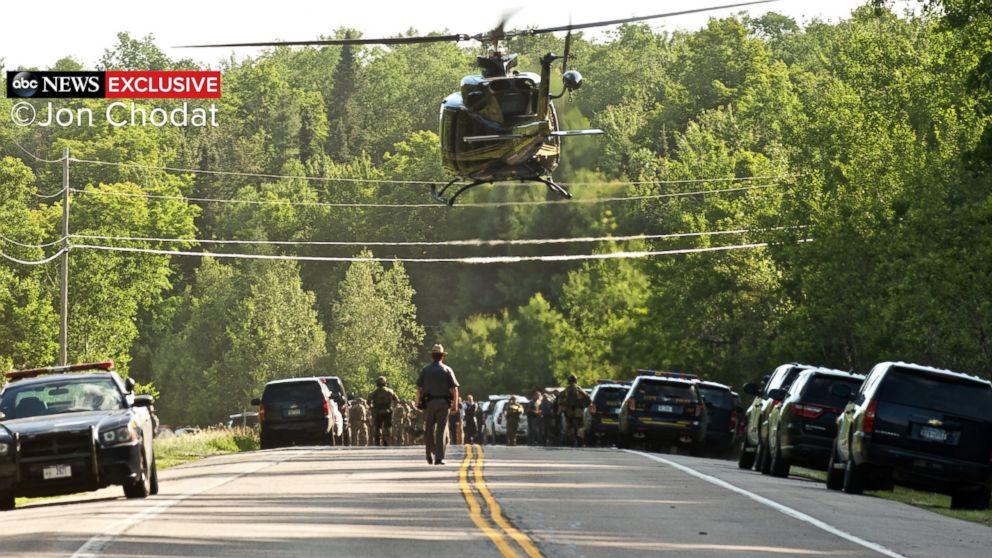 PHOTO: Authorities in upstate New York spent three weeks searching for escaped prisoners Richard Matt and David Sweat.