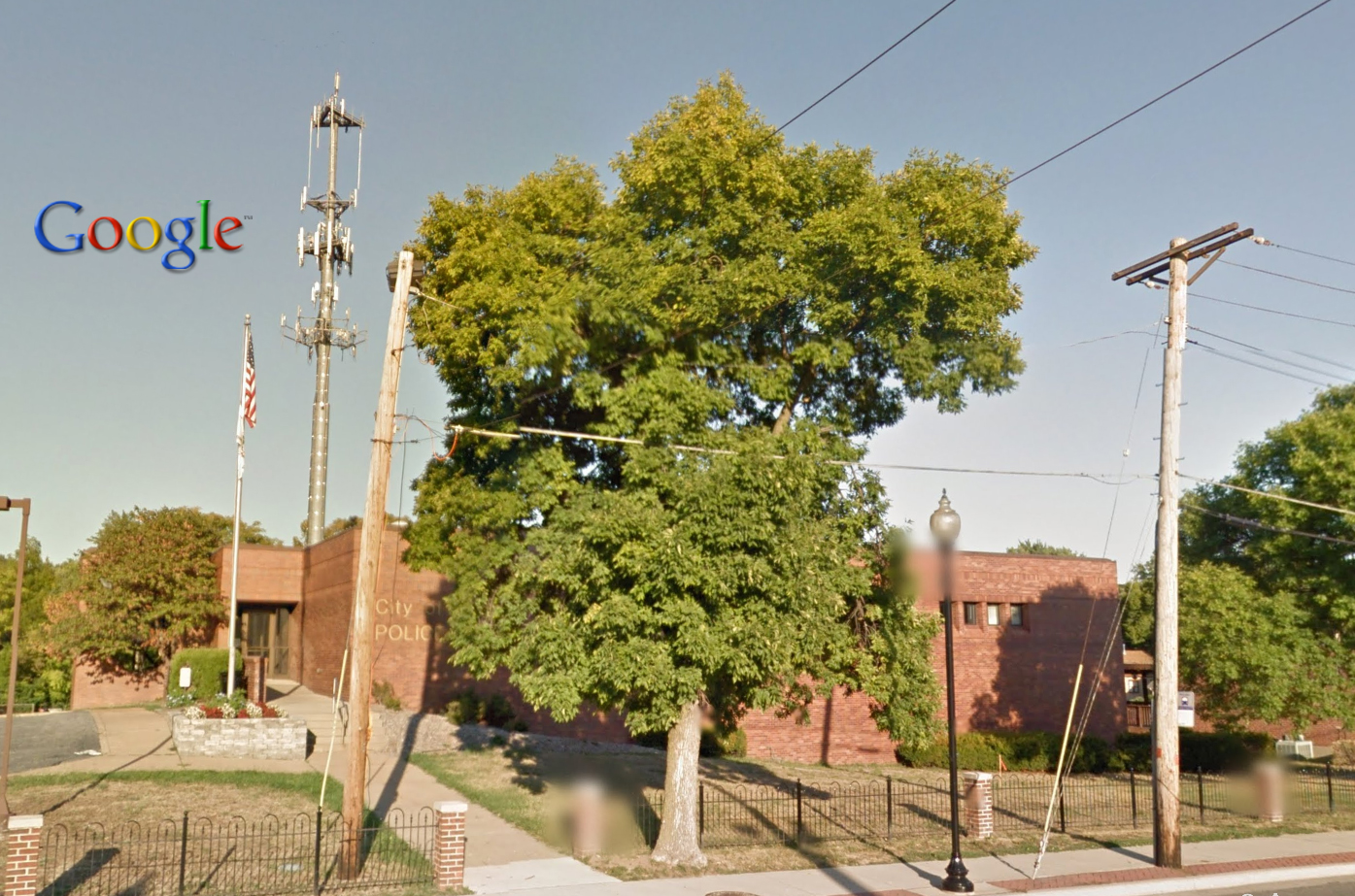 PHOTO: The Ferguson Police Department is  seen here in this undated photo from Google Maps. 