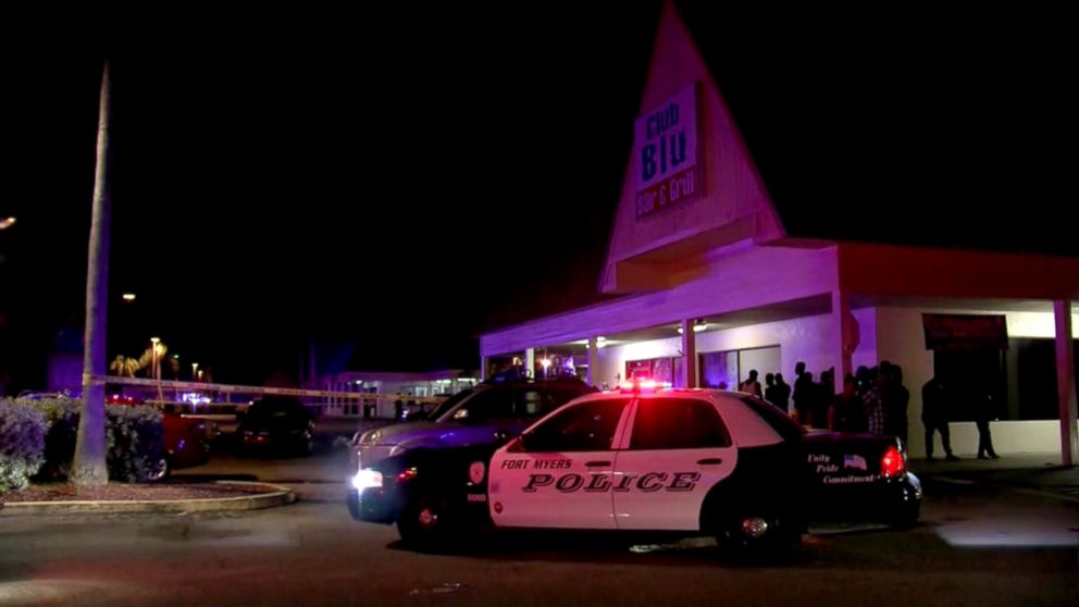 PHOTO: Two people were killed and more than a dozen were injured after a person opened fire during an event geared toward teenagers at Club Blu in Fort Myers, Florida.