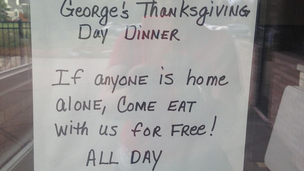 George's Senate Coney Island restaurant in Michigan will offer free, warm meals to the homeless this Thanksgiving.