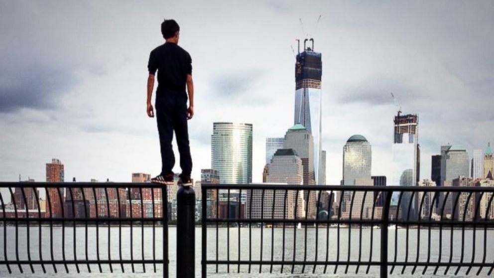 City Climb and The Edge in New York City (climbing & hanging off