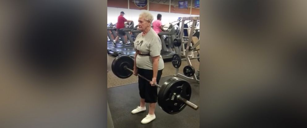 Meet The 78 Year Old Grandmother Who Can Deadlift 245 Pounds Abc News