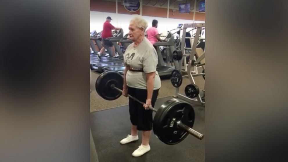 Meet The 78 Year Old Grandmother Who Can Deadlift 245 Pounds Abc News