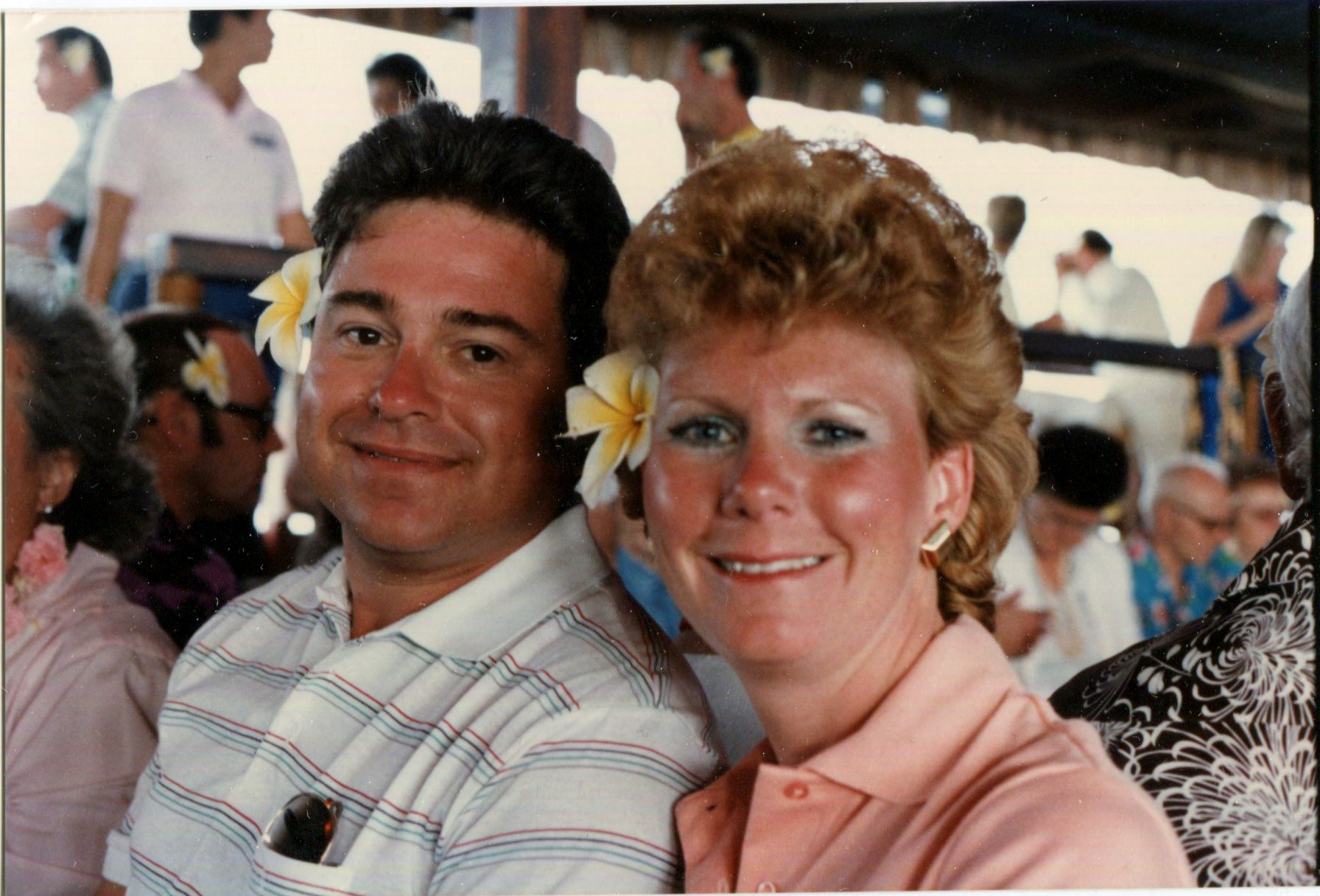 PHOTO: Richard Hoagland is pictured together with his second wife Linda Isler.