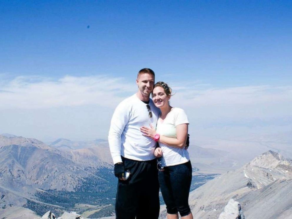 PHOTO: Spencer and Jessica Christiansen were soaking wet and hypothermic when emergency workers rescued.