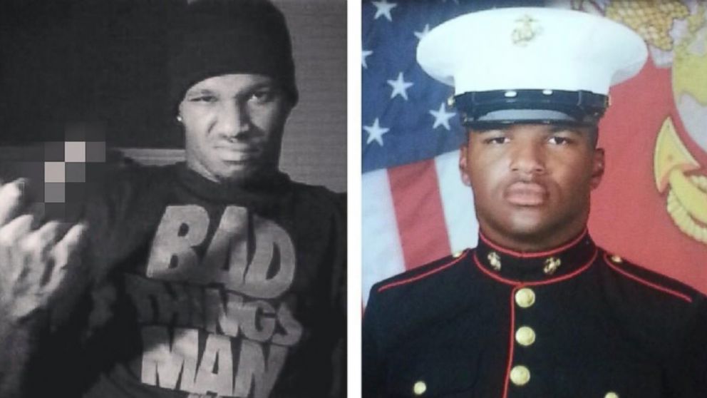 PHOTO: This photo was posted to Twitter, Aug. 10, 2014, with the caption, "#iftheygunnedmedown which picture would they use?"