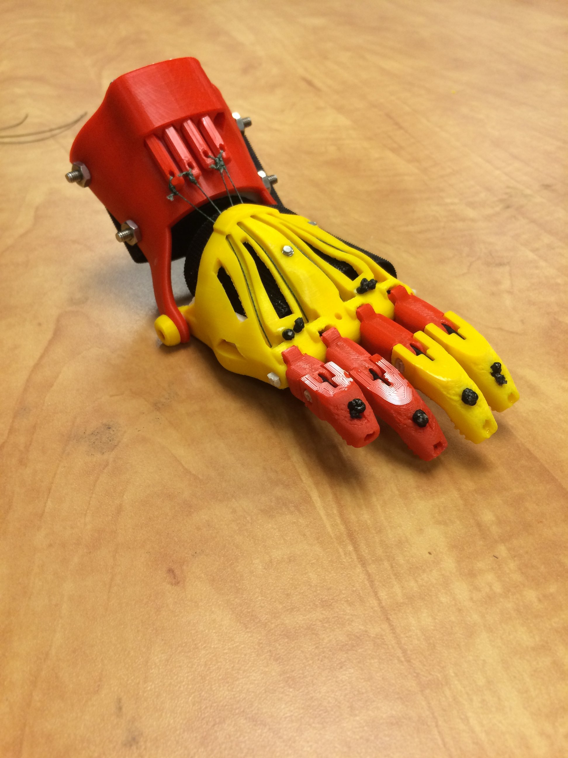 PHOTO: The Siena College e-NABLE chapter designed an "Iron Man" prosthetic hand, pictured here, for five-year-old Jack Carder in Columbus, Ohio. 