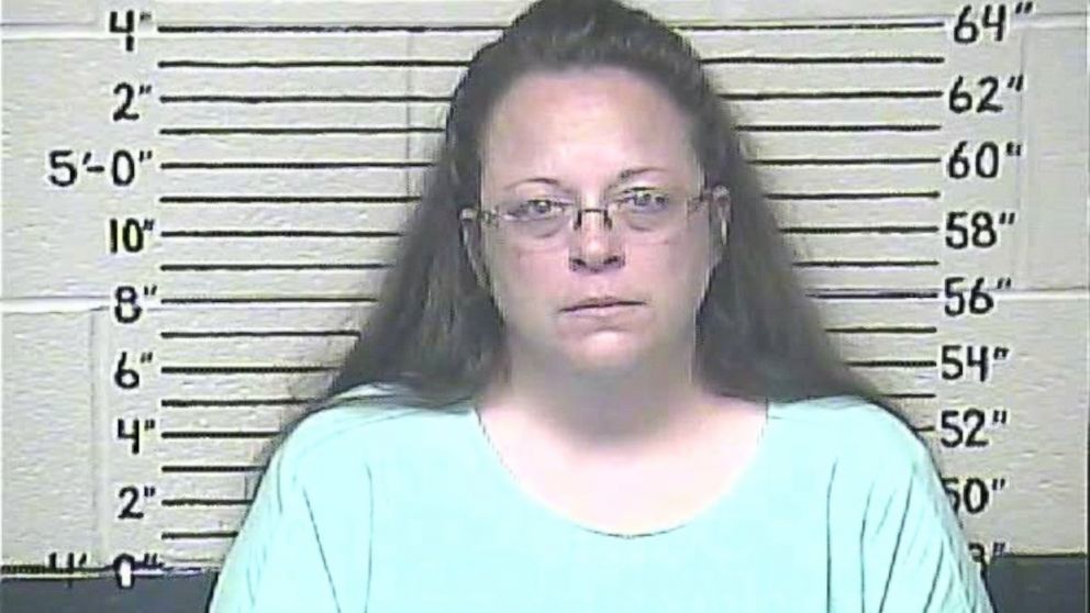 PHOTO: Kim Davis is seen in this Carter County Detention Center booking photo taken, Sept. 3, 2015.