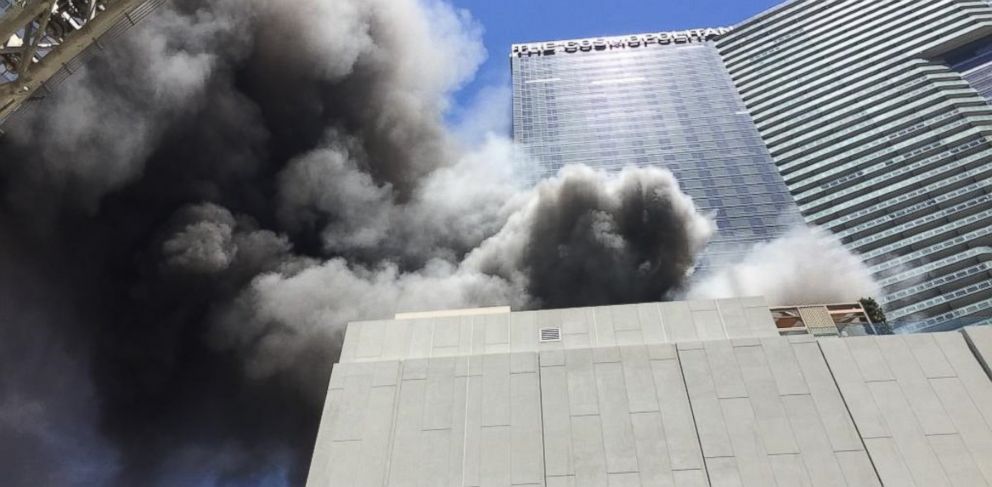 Pool Fire At Cosmopolitan Hotel Of Las Vegas Believed To Be Accidental Abc News