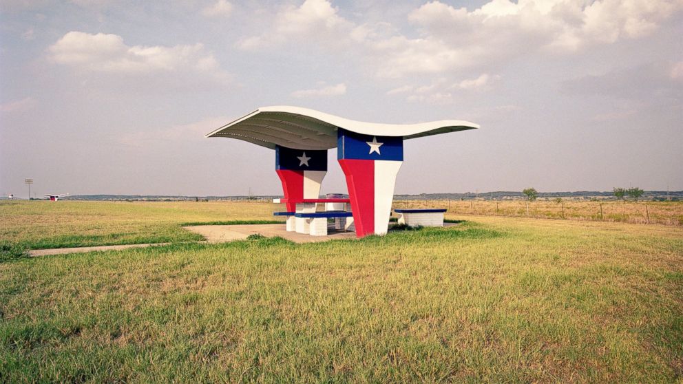 PHOTO: Flower Mound, Texas, I-35. "This was the rest stop that inspired the project," wrote Ford.