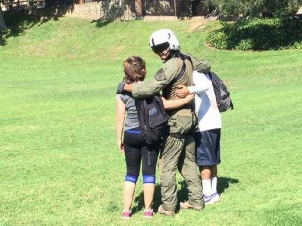 PHOTO: Two young hikers were rescued after they got lost in the Angeles National Forest in Los Angeles County, Calif.