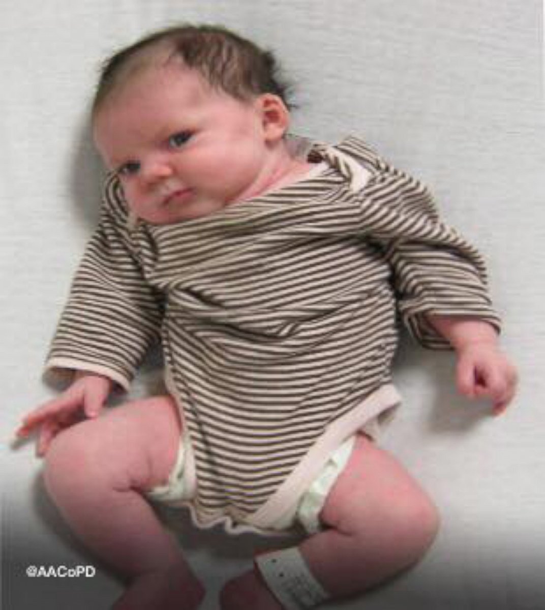 PHOTO: Anyone with information about this baby found abandoned in Maryland is asked to call the Anne Arundel County Police Department at 410-222-6145.