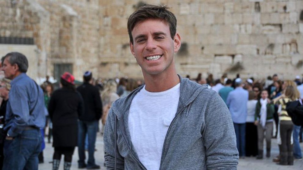PHOTO: Mordechai Levovitz is pictured here as an adult at the Western Wall in Jerusalem. 