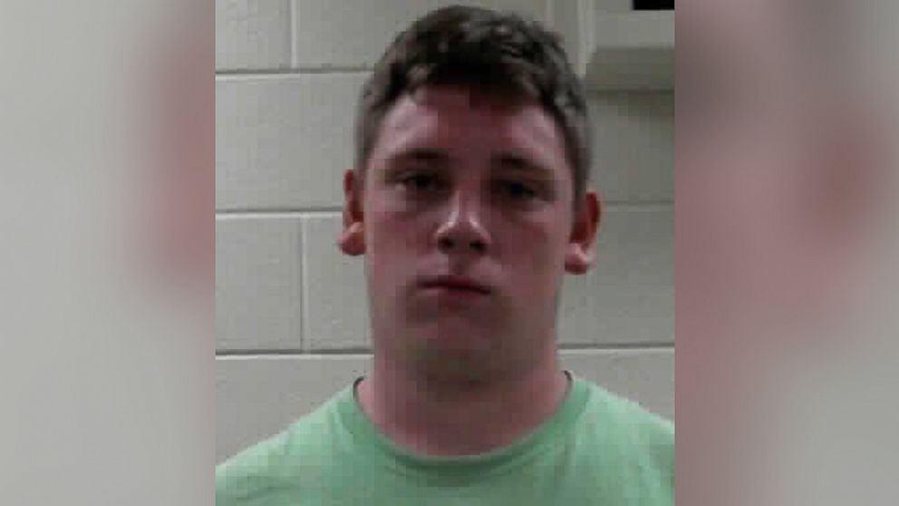 Morgan Miles Morris, 17, is pictured here in a booking photo released by the Pickens County Sheriff's Office in Georgia.