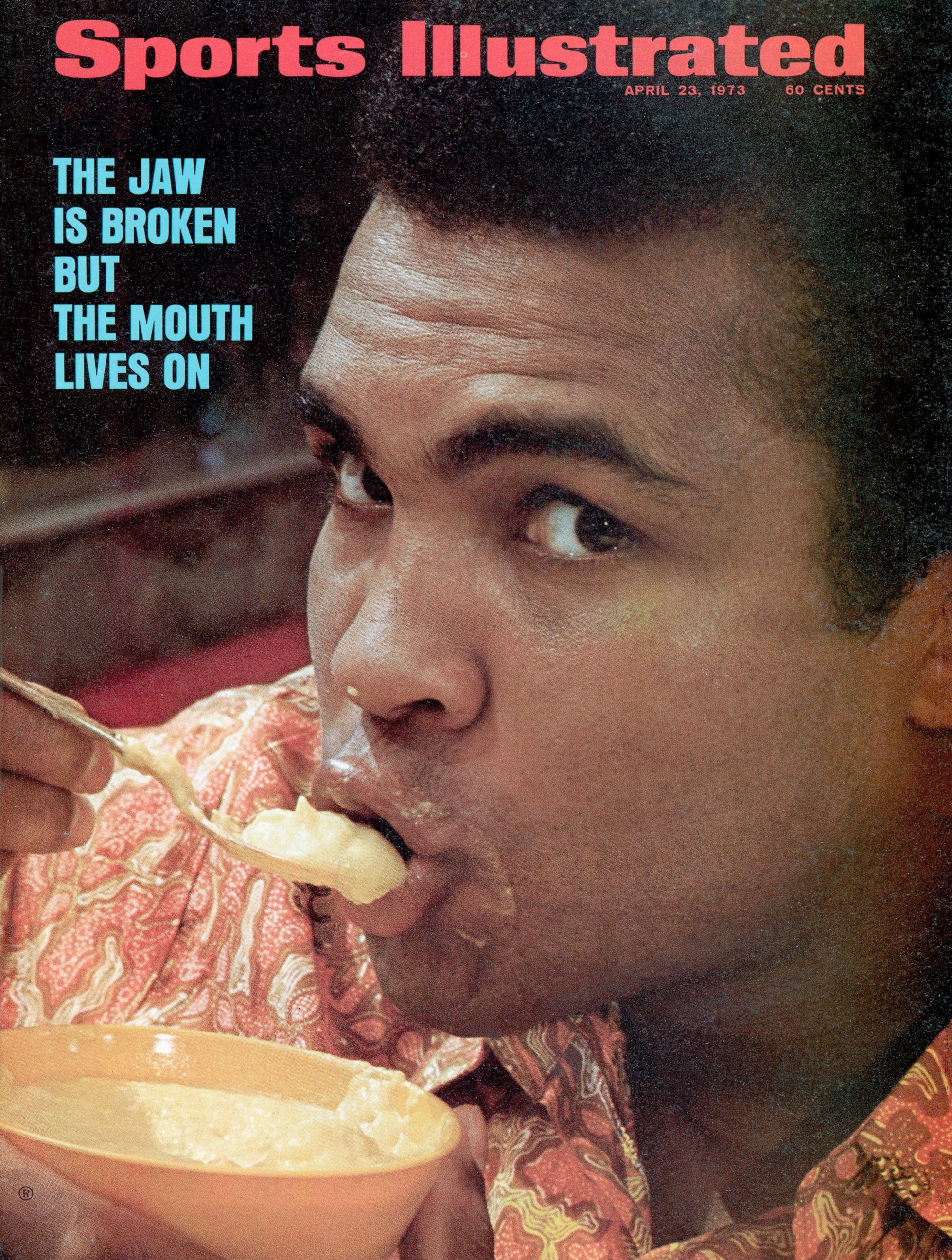 PHOTO: Muhammad Ali on the April 23, 1973 cover of Sports Illustrated.