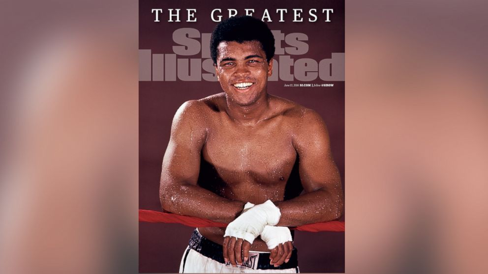 PHOTO: Muhammad Ali graces the cover of Sports Illustrated for the 40th time in this portrait shot by Neil Leifer while Ali trained at 5th Street Gym in Miami Beach on Oct. 9, 1970. This will be the June 13 issue cover on stands June 8, 2016.