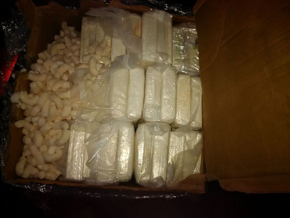PHOTO: New York City police seized 136 pounds of cocaine worth up to $3 million and arrested two suspected narcotics traffickers, officials said, Dec. 19, 2015.