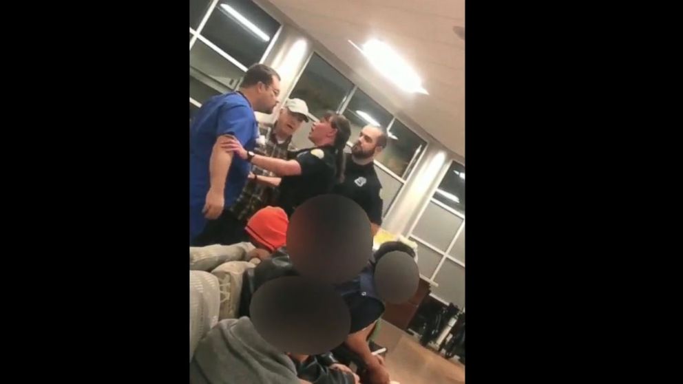 VIDEO: A nurse at a Tennessee hospital was hit with a stun gun after he refused to leave the emergency room when asked by officers.